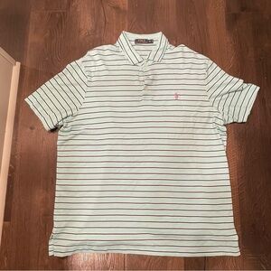Polo Ralph Lauren Mens Polo XL Short Sleeve Stripped Shirt